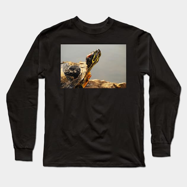 Chin Up! Long Sleeve T-Shirt by LaurieMinor